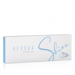 Aessoa Shine Lidocaine, hyaluronic acid filler, treatment of superficial wrinkles, skin hydration, 1 x 1 ml 