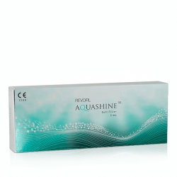 Aquashine Soft Filler BR, filler pentru piele cu acid hialuronic, gel de umplere pentru iluminarea pielii, 2x2ml