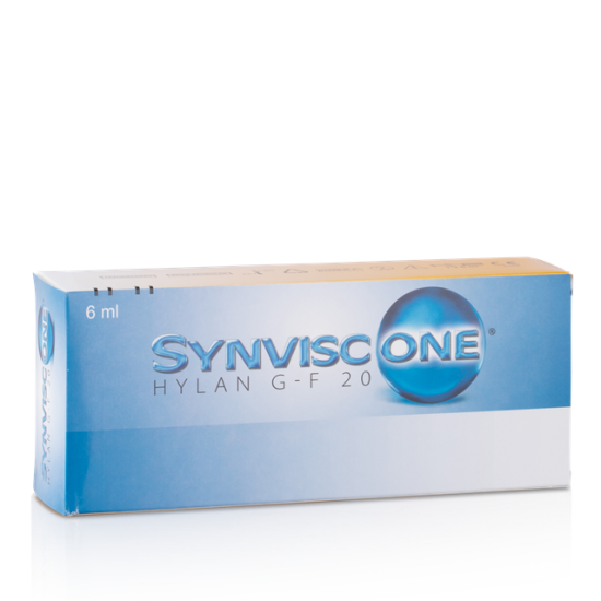 Synvisc-One, treatment of osteoarthritis knee pain, 6 ml