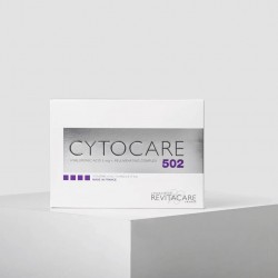 CytoCare 502, Umplerea pielii cu acid hialuronic, tratamentul ridurilor de suprafață și foto-îmbătrânire, 10x5ml