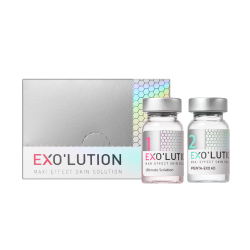 EXOLUTION, exoszómás kezelés, bőrregeneráció és bőrmegújítás, 6 ml (4 ml + 2 ml)