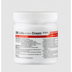 SM Lido, Lidocain-Creme, betäubende Hautcreme, 500 g